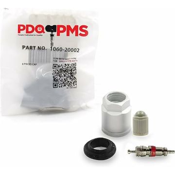 PDQ TPMS  12 Pack| Grommet Nut Core Cap |  For Ford | Linclon Equivalent to 1060 | 20002 4L2Z-1A150-BA | 5L1Z-1A150-AA