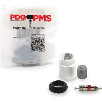 PDQ TPMS  12 Pack| Grommet Nut Core Cap |  For Cadillac | Chevrolet | GMC Equivalent to 1070 | 2040 15114379 | 15136883 | 15268606 | 25758220