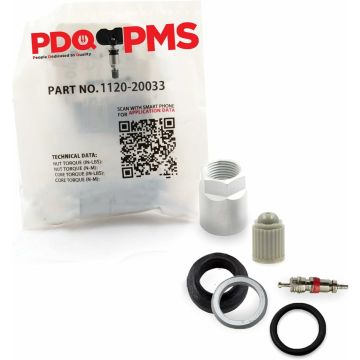 PDQ TPMS  12 Pack| Grommet Nut Washer Core Cap |  For Lexus Equivalent to 1120 | 20033 42607-33021
