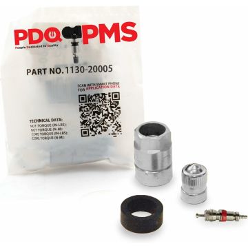 PDQ TPMS  12 Pack| Grommet Nut Core Metal Cap |  For Infiniti | Nissan Equivalent to 1130 | 20005 40700-JA00C