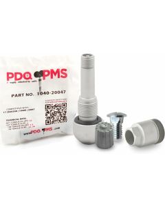 PDQ TPMS  12 Pack| Valve Screw Grommet Nut Core Cap |  For Mercedes Benz Equivalent to 1040 | 20047 0025407917
