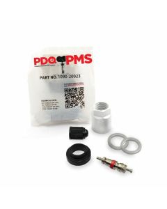 PDQ TPMS  12 Pack| Valve Screw 2 Washers Grommet Nut Core Cap |  For Aston Martin | Audi | VW Equivalent to 1092 | 20037 7PP-907-275-F