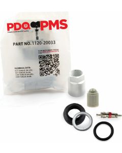 PDQ TPMS  12 Pack| Grommet Nut Washer Core Cap |  For Lexus Equivalent to 1120 | 20033 42607-33021