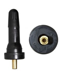 TPMS 12 PC OEM Sensor Service Kit Snap-in Tire Rubber Valve Stems Compatible with Schrader 20008 GM Fits Most 2006-Pres Ford 2009-Pres Subaru 2004-Pres Chrysler 2005-Pres Dodge 2005-Pres Jeep 2005-Pres