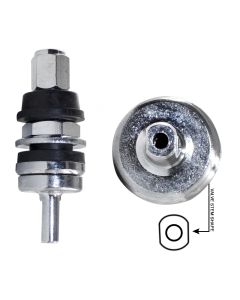 Valve Stem - Metal (0.453 Rim Hole) - 897210 with Nipple