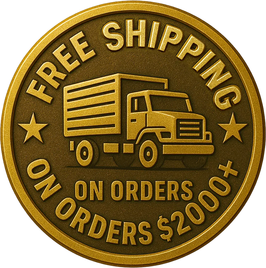 Free Shipping On Orders $2000+